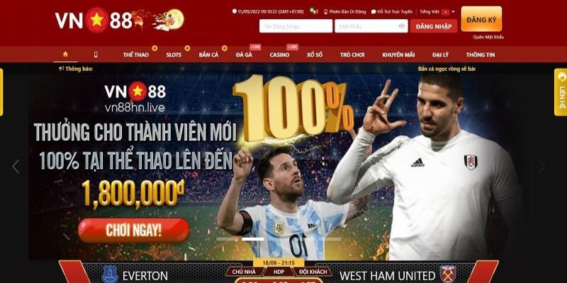 VN88 - Trang web đáng tin cho cá độ bóng đá tại Việt Nam